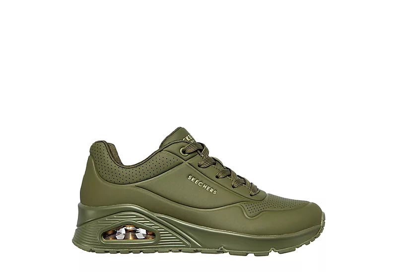 Skechers Uno Stand On Air Sneaker- Olive