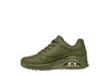Image of Skechers Uno Stand On Air Sneaker- Olive