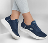 Image of Skechers Slip-Ins Go Walk Flex Grand Entry - Navy/White