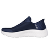 Image of Skechers Slip-Ins Go Walk Flex Grand Entry - Navy/White