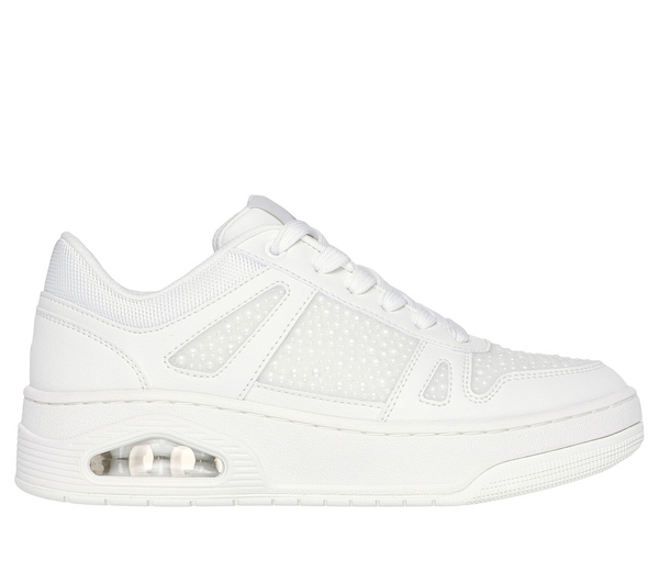 Skechers Uno Court Opulent Pearls - White