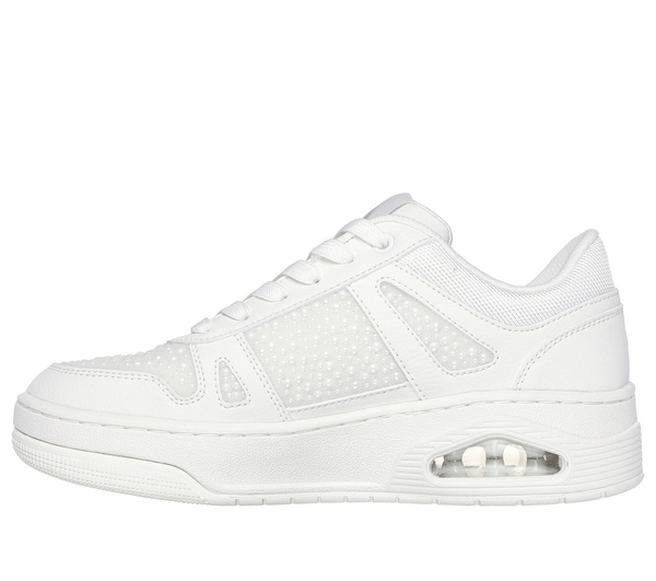 Skechers Uno Court Opulent Pearls - White