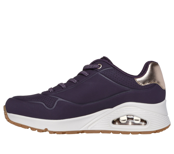 Skechers Uno Shimmer Away - Dark Purple