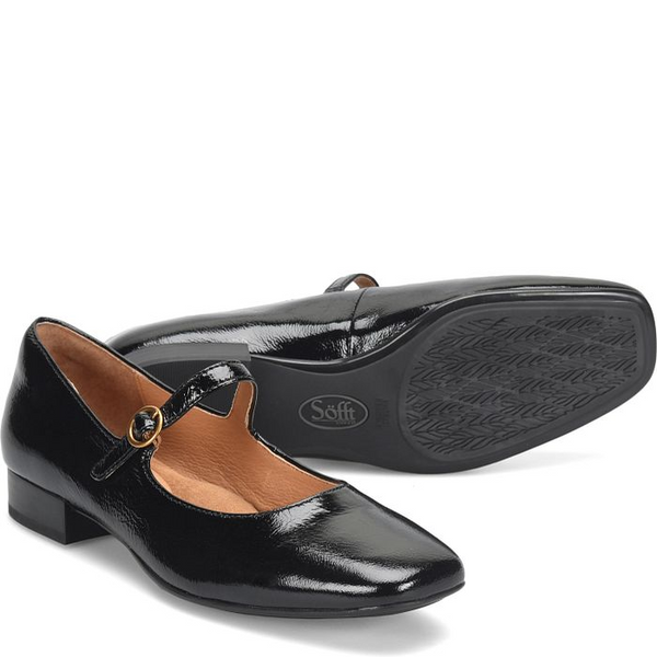 Sofft Elsey Mary Jane - Black Patent