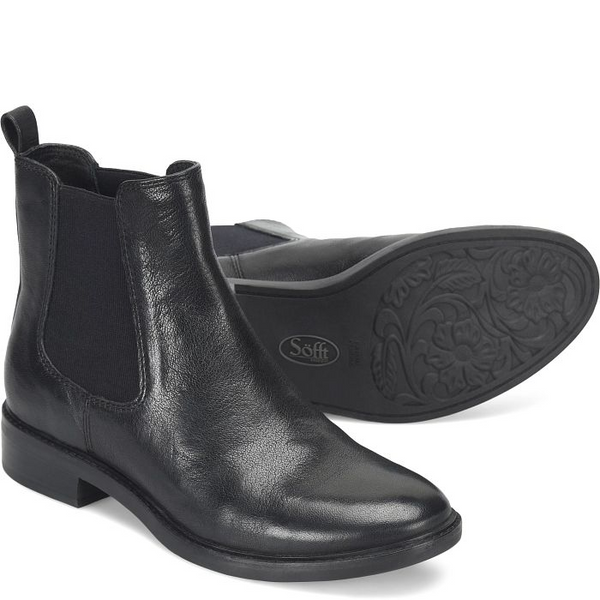 Sofft Pamella Waterproof Chelsea Boot - Black