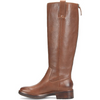 Image of Sofft Samantha II Tall Leather Boot - Cognac