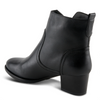 Image of Spring Step Nazca Snap Detail Side Zip Bootie - Black