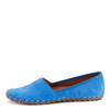 Image of Spring Step Kathaleta Suede Slip On Shoe - Sky Blue