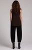 Image of Sympli Go To V-Neck Tank Relax - Chocolate