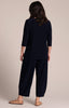 Image of Sympli Go To Classic T 3/4 Sleeve - Navy