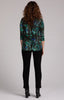 Image of Sympli Go To Classic T 3/4 Sleeve Plus Size - Digi Forest Camo