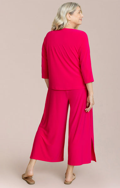 Sympli Revel Top - Hot Pink