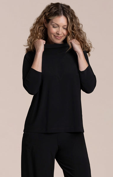 Sympli Slouch Sweatshirt - Black