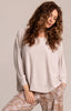 Image of Sympli Trim Boxy Top - Cashew