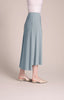 Image of Sympli Flounce A-Line Skirt - Stone Blue