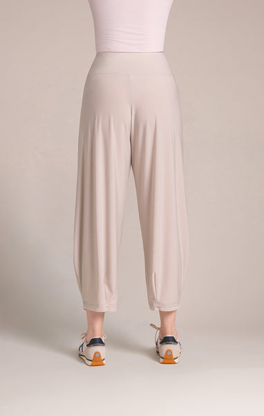 Sympli Splice Lantern Pant - Cashew