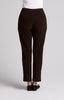 Image of Sympli Narrow Pant Midi Plus Size - Chocolate