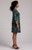 Image of Sympli Nu Trapeze Dress Plus Size - Digi Forest Camo