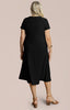 Image of Sympli Fit & Flare Dress Short Sleeve - Black
