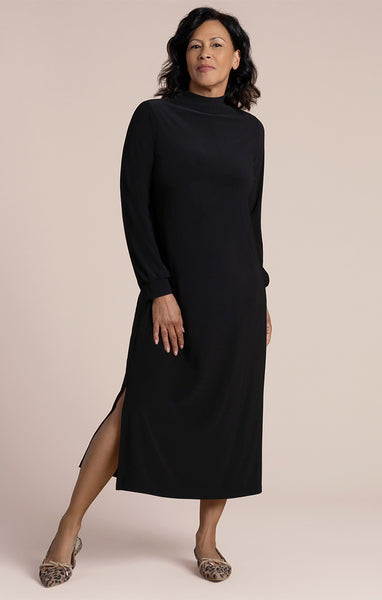 Sympli Echo Dress - Black