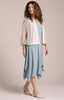 Image of Sympli Mezzaluna Cardigan - Cashew