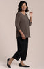 Image of Sympli Sympli Go To Classic T 3/4 Sleeve - Tapenade
