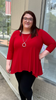 Image of Sympli Nu True T Plus Size- Poppy