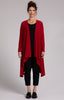 Image of Sympli Flutter Duster Cardigan - Red