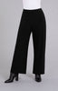 Image of Sympli Side Slit Wide Pant - Black