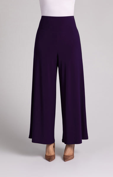 Sympli Trumpet Leg Pant - Blackberry