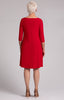 Image of Sympli Nu Trapeze Dress Plus Size - Poppy