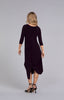 Image of Sympli Drama Dress 3/4 Sleeve - Currant