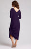 Image of Sympli Drama Dress 3/4 Sleeve - Blackberry