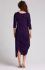 Image of Sympli Drama Dress 3/4 Sleeve - Blackberry