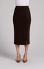 Image of Sympli Hepburn Skirt - Chocolate