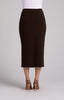 Image of Sympli Hepburn Skirt - Chocolate