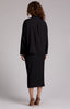 Image of Sympli Lightweight Ponte Hepburn Shorty Jacket - Black