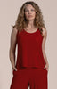 Image of Sympli Go To Tank Relax Short - Red