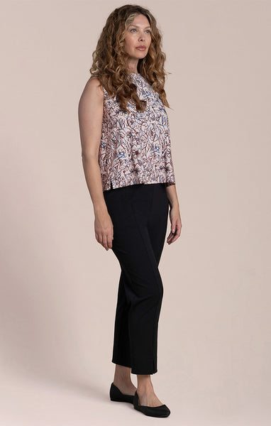 Sympli Flared Shell Print - Painted Blooms