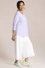 Image of Sympli Go To Classic T 3/4 Sleeve - Lavender