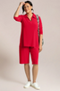 Image of Sympli Weekender Top - Poppy