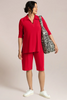 Image of Sympli Weekender Top - Poppy