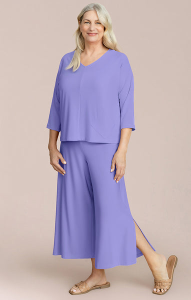 Sympli Revel Top - Jacaranda