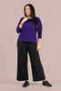 Image of Sympli Slouch Sweatshirt - Elderberry