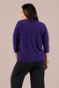 Image of Sympli Slouch Sweatshirt - Elderberry