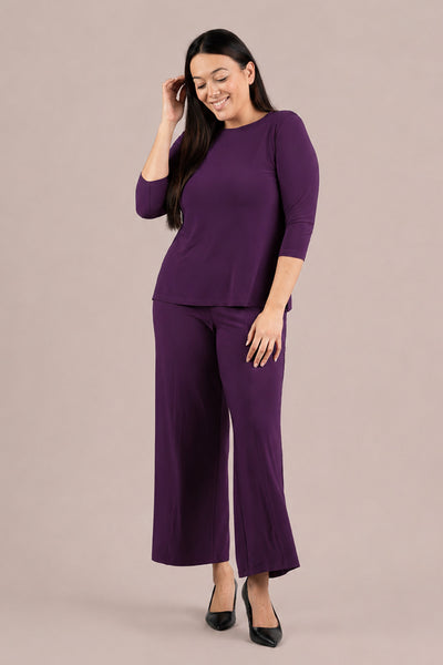 Sympli Nu Ideal Top - Elderberry