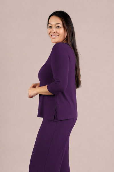 Sympli Nu Ideal Top - Elderberry