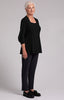 Image of Sympli Lantern Tunic - Black