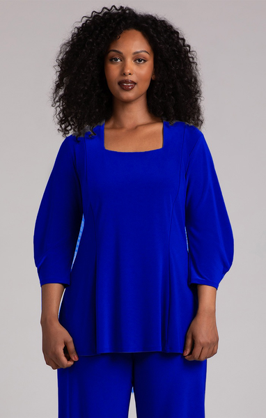 Sympli Lantern Tunic - Lapis