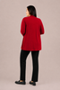 Image of Sympli Double Loop Cardigan - Red